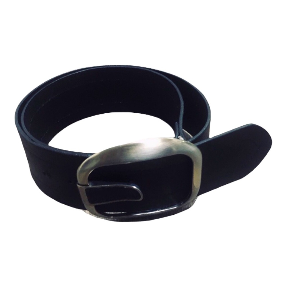 KENNETH COLE | Black Genuine Leather Belt Sz. M